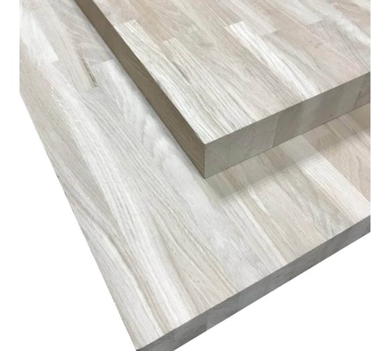 Дубовый щит 25x600x700 сращенный Экстра MW