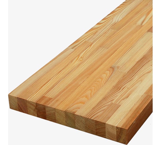Мебельный щит MW лиственница 40x600x1700 сращенный Экстра